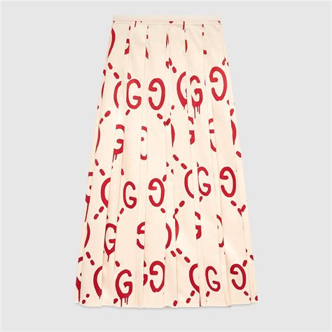 gucci ghost skirt